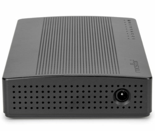 Rocstor JetConnect JC08 Unmanaged Gigabit Ethernet (10/100/1000) Black