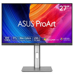 ASUS ProArt PA278CGRV computer monitor 27" 2560 x 1440 pixels Wide Quad HD LCD Silver