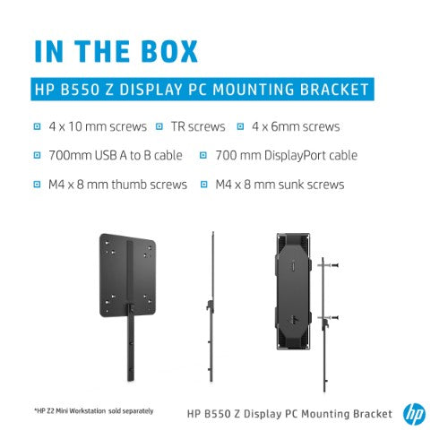 HP B550 PC Mounting Bracket