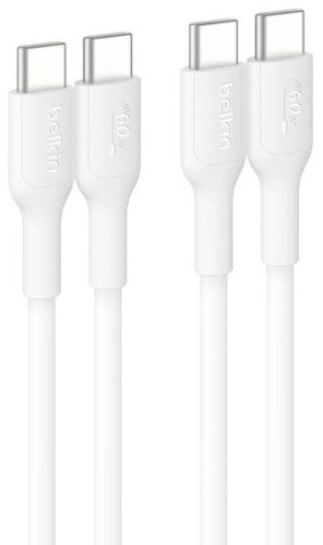 Belkin CAB023FQ1MWH2PK USB cable 39.4" (1 m) USB C White
