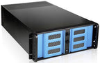 iStarUSA D-400L-7SE computer case Rack Black, Blue