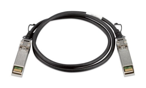 D-Link DEM-CB100S InfiniBand/fibre optic cable 39.4" (1 m) SFP+ Black
