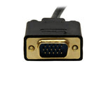 StarTech.com DP2VGAMM15B video cable adapter 181.1" (4.6 m) DisplayPort VGA (D-Sub) Black