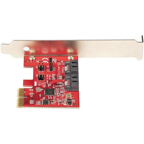 StarTech.com 2P6GR-PCIE-SATA-CARD interface cards/adapter Internal
