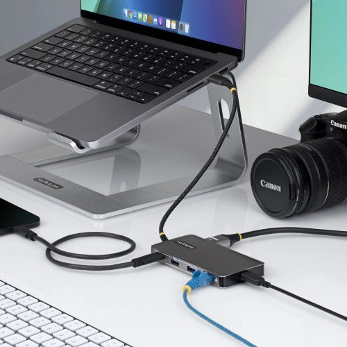 StarTech.com 305B-USBC-MULTIPORT laptop dock/port replicator Wired USB 3.2 Gen 2 (3.1 Gen 2) Type-C Gray