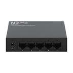 Eaton NG5-1 network switch Unmanaged Gigabit Ethernet (10/100/1000) Desktop/Wall-Mounting Black