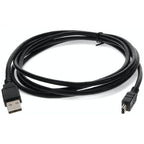 AddOn Networks USB2MINIUSB6 USB cable 72" (1.83 m) USB 2.0 USB A Mini-USB B Black