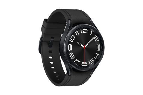 Samsung Galaxy Watch6 Classic 1.3" OLED 43 mm Digital 432 x 432 pixels Touchscreen Black Wi-Fi GPS (satellite)