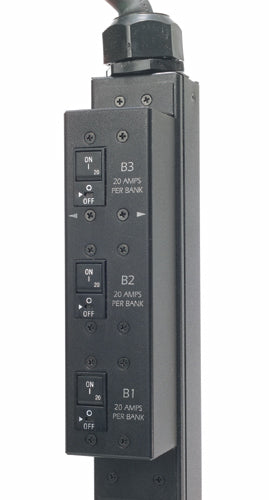 APC AP7998B power distribution unit (PDU) 24 AC outlet(s) 0U Black