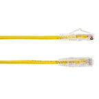 Black Box C6APC28-YL-01 networking cable Yellow 11.8" (0.3 m) Cat6a U/UTP (UTP)
