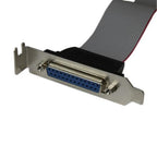 StarTech.com DB25 (F) - IDC26 DB-25 25 pin D-Sub IDC 26 pin Motherboard Header Gray