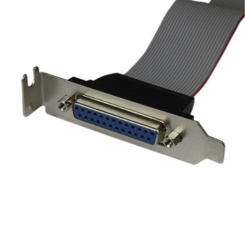StarTech.com DB25 (F) - IDC26 DB-25 25 pin D-Sub IDC 26 pin Motherboard Header Gray