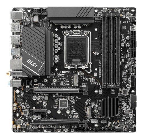 MSI PRO B760M-A WIFI motherboard Intel B760 LGA 1700 micro ATX