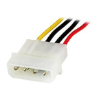 StarTech.com LP4POWEXT12 internal power cable 12" (0.304 m)