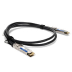 AddOn Networks QDD-400-CU0-5M-AO InfiniBand/fibre optic cable 19.7" (0.5 m) QSFP-DD DAC Black