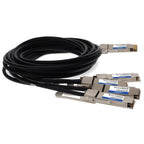 AddOn Networks MCP7F60-W02AR26-AO InfiniBand/fibre optic cable 98.4" (2.5 m) QSFP-DD 4x QSFP56 Black