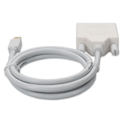 AddOn Networks MINIDP2DVIDSL3FW video cable adapter 35.8" (0.91 m) Mini DisplayPort DVI-D White