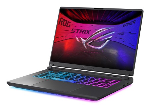 ASUS ROG Strix G16 G615LP-XS97 laptop Intel Core Ultra 9 275HX 16" WQXGA 16 GB DDR5-SDRAM 2 TB SSD NVIDIA GeForce RTX 5070 Wi-Fi 7 (802.11be) Windows 10 Pro Gray