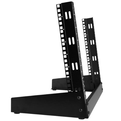 StarTech.com RK8OD rack cabinet 8U Freestanding rack Black