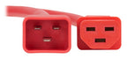Eaton P035-006-ARD power cable Red 70.9" (1.8 m) IEC C20 C21 coupler