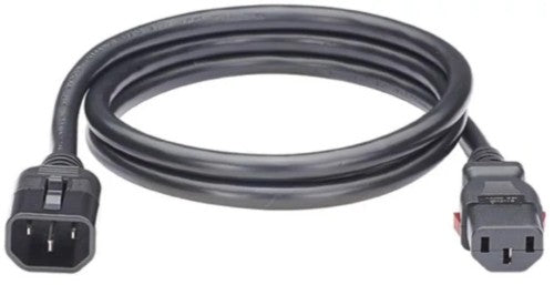 HPE C13 - C14 WW 250V 10Amp 1.4m Black 6-pack Locking Power Cord