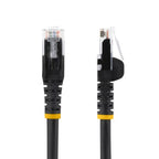 StarTech.com N6LPATCH6INBK networking cable Black 5.91" (0.15 m) Cat6 U/UTP (UTP) Round