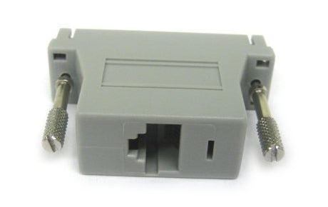 Digi 76000698 cable gender changer DB-25 RJ-45 Gray