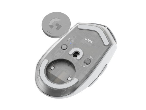 Logitech G 910-007205 mouse Gaming Right-hand RF Wireless + Bluetooth Optical 2560 DPI