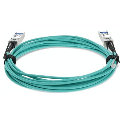 AddOn Networks J9150D-AOC-15M-AO InfiniBand/fibre optic cable 590.6" (15 m) SFP+ Aqua color