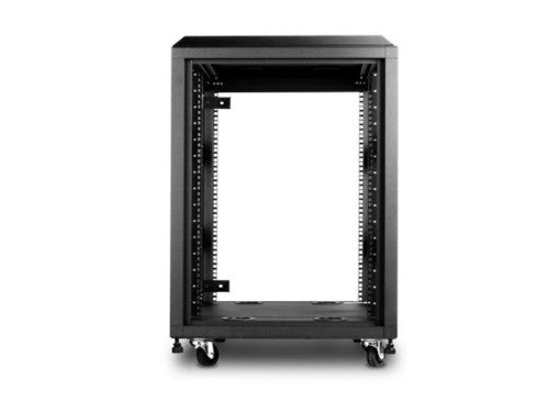Monoprice 10672 rack cabinet 15U Freestanding rack Black