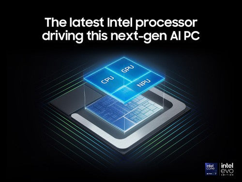 Samsung Galaxy Book5 360 Intel Core Ultra 7 256V Hybrid (2-in-1) 15.6" Touchscreen Full HD 16 GB LPDDR5x-SDRAM 512 GB SSD Wi-Fi 7 (802.11be) Windows 11 Pro Gray