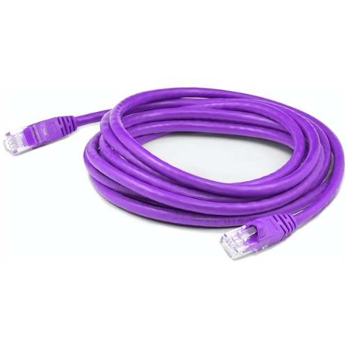 AddOn Networks ADD-0-5FSLCAT6-PE networking cable Purple 5.91" (0.15 m) Cat6 U/UTP (UTP)