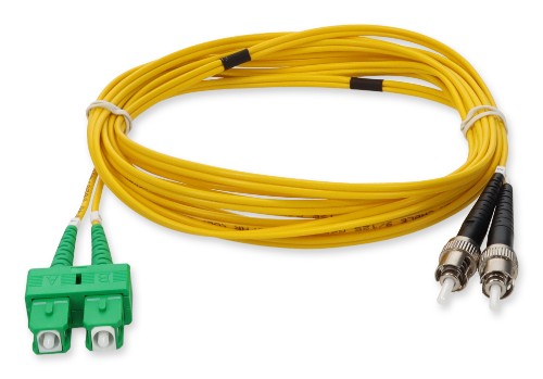 AddOn Networks ADD-ASC-ST-10M9SMF InfiniBand/fibre optic cable 393.7" (10 m) SMF Black, Green, Yellow