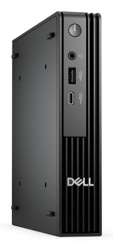 DELL Pro QCM1250 Intel® Core™ i3 i3-14100T 8 GB DDR5-SDRAM 256 GB SSD Windows 11 Pro Micro PC Mini PC Black