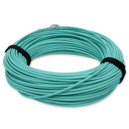 AddOn Networks MFS1S50-H020V-AO InfiniBand/fibre optic cable 787.4" (20 m) QSFP56 AOC Aqua color