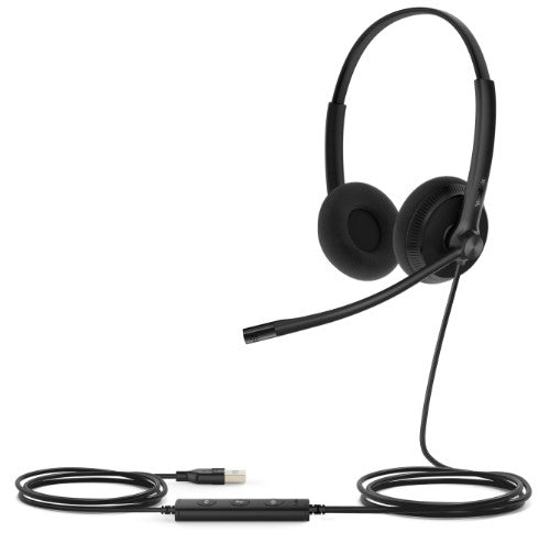 Yealink UH34 Lite Dual UC Headset Wired Head-band Office/Call center USB Type-A Black