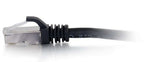 C2G 1ft. Cat6 RJ-45 networking cable Black 11.8" (0.3 m) S/FTP (S-STP)