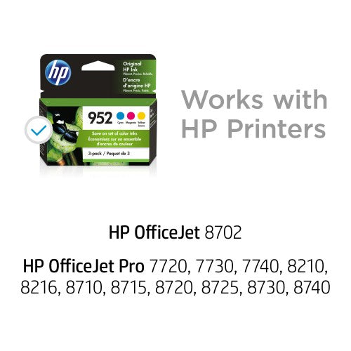 HP 952 Yellow Original Ink Cartridge