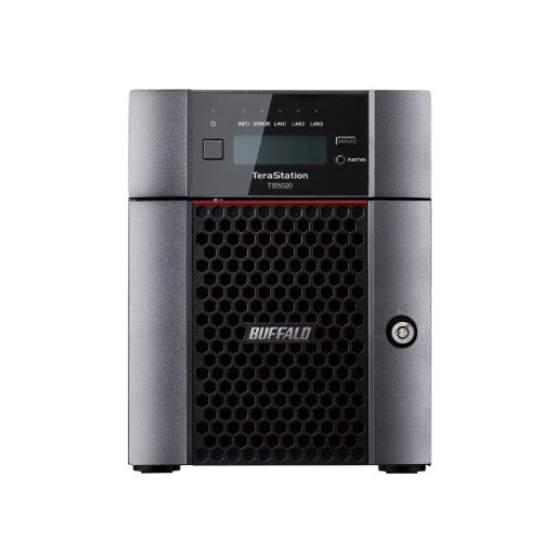 Buffalo TeraStation TS5420DN2402 NAS/storage server Desktop Annapurna Labs AL524 8 GB DDR4 24 TB HDD Black