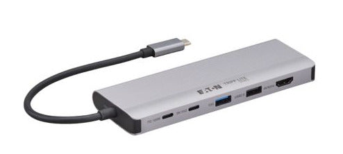 Eaton U442-DOCK26 laptop dock/port replicator Docking USB 3.2 Gen 2 (3.1 Gen 2) Type-C Gray