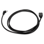AddOn Networks USB2MICROUSBRT2M USB cable USB 2.0 78.7" (2 m) USB A Micro-USB B Black
