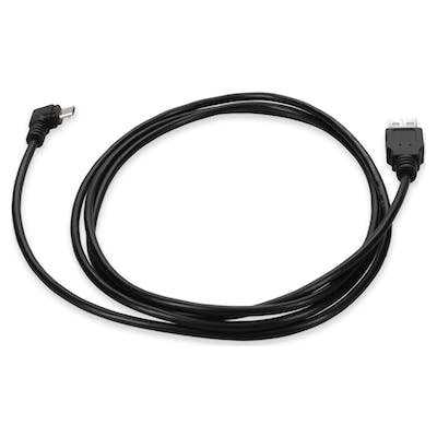 AddOn Networks USB2MICROUSBRT2M USB cable USB 2.0 78.7" (2 m) USB A Micro-USB B Black