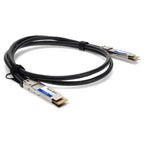 AddOn Networks QDD-400-CU2M-AO InfiniBand/fibre optic cable 78.7" (2 m) QSFP-DD Black, Silver