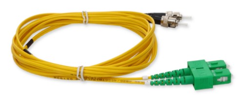 AddOn Networks ADD-ASC-ST-10M9SMF InfiniBand/fibre optic cable 393.7" (10 m) SMF Black, Green, Yellow