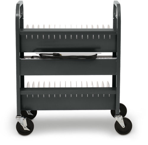Bretford CUBE Transport Cart Portable device management cart Charcoal