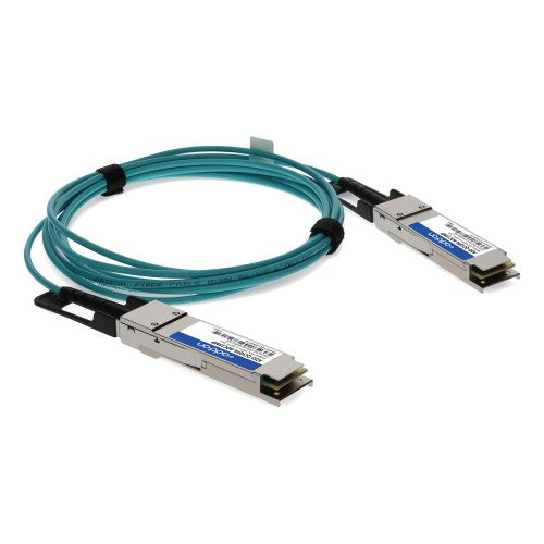 AddOn Networks ADD-QCIQPA-AOC15MP InfiniBand/fibre optic cable 590.6" (15 m) QSFP+ AOC Aqua color
