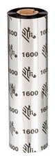 Zebra 1600 Wax thermal ribbon 17716.5" (450 m) Black