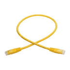 Tripp Lite N200-002-YW networking cable Yellow 23.6" (0.6 m) Cat6 U/UTP (UTP)