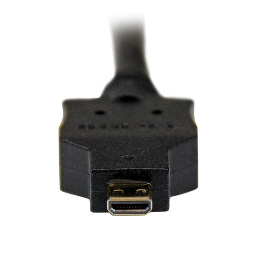 StarTech.com HDDDVIMM2M video cable adapter 78.7" (2 m) Micro-HDMI DVI-D Black
