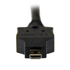 StarTech.com HDDDVIMM2M video cable adapter 78.7" (2 m) Micro-HDMI DVI-D Black